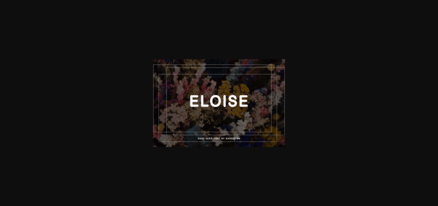 Eloise Font Poster 3
