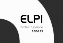 Elpi Font Poster 1