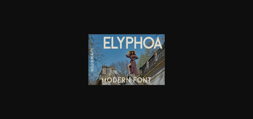 Elyphoa Font Poster 3