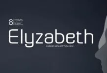 Elyzabeth Font Elyzabeth Font Poster 1