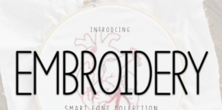 Embroidery Fonts