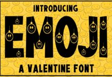Emoji Font Poster 1