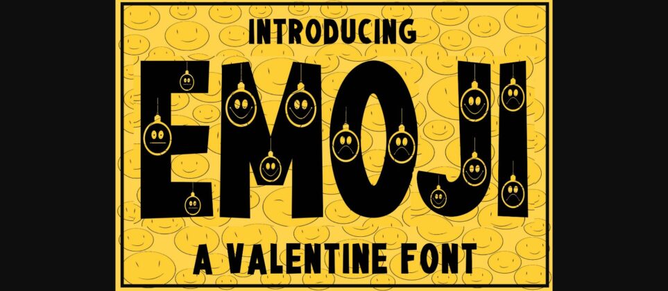 Emoji Font Poster 1