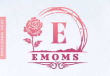 Emoms Font Poster 1
