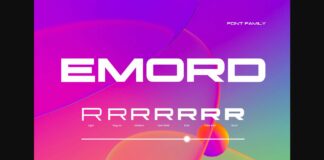 Emord Font Poster 1