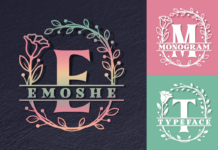 Emoshe Font Poster 1