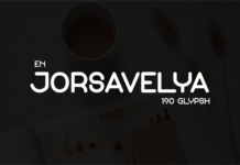 En Jorsavelya Font Poster 1