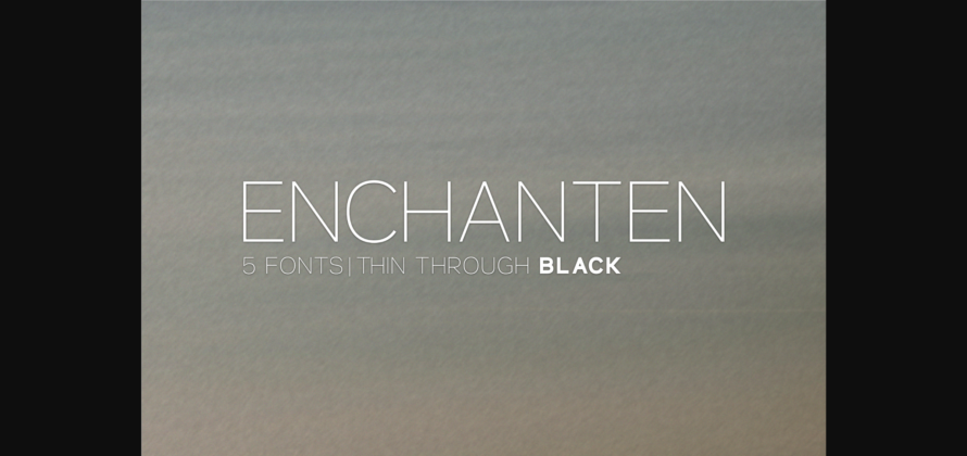 Enchanten Family Font Poster 3