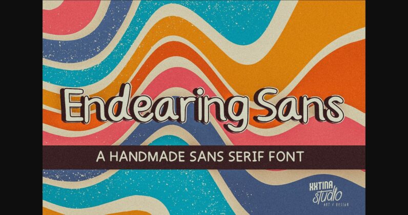 Endearing Sans Font Poster 3