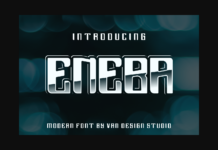 Eneba Font Poster 1