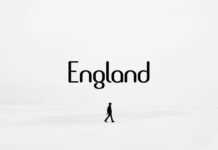 England Font Poster 1