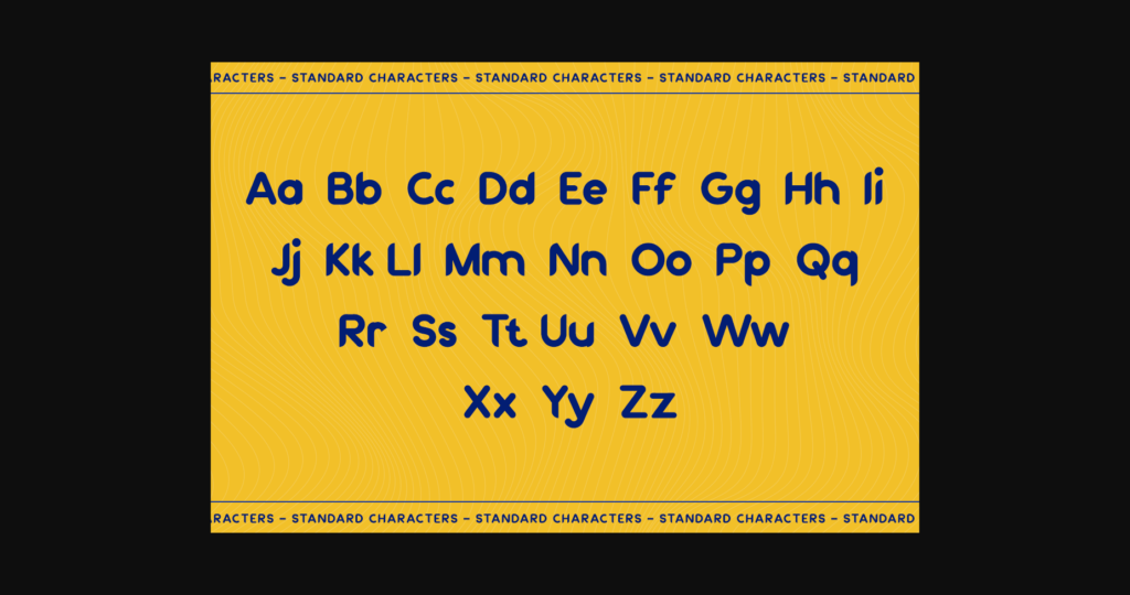 Enigma Font Poster 11