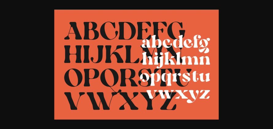 Enrigo Font Poster 10