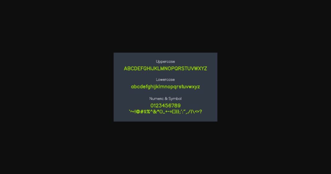 Enuy Font Poster 6