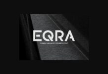 Eqra Font Poster 1