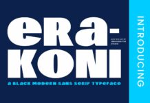 Erakoni Font Poster 1