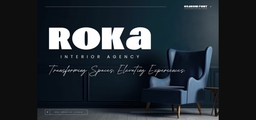 Erakoni Font Poster 10