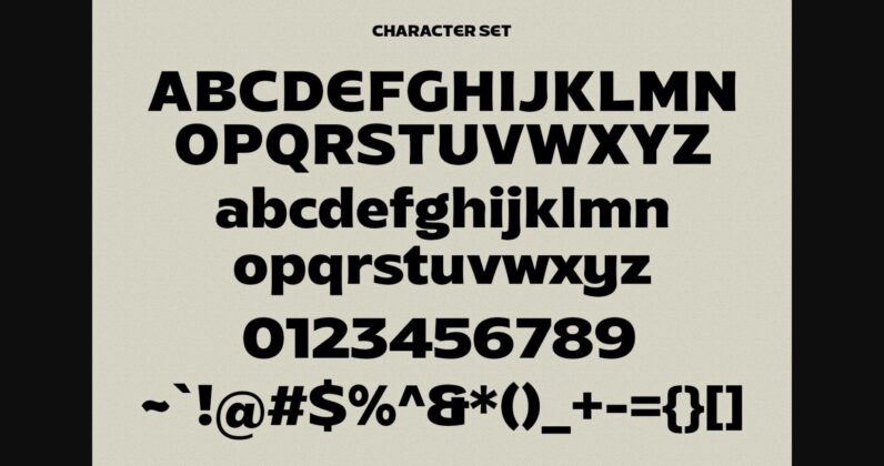 Ergonic Font Poster 10