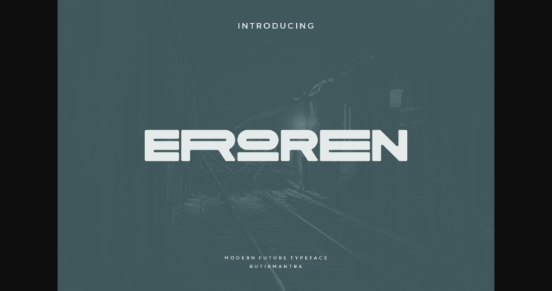 Eroren Font Poster 3