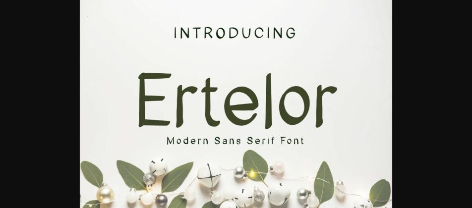 Ertelor Font Poster 1