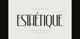 Eshetique Font Poster 1