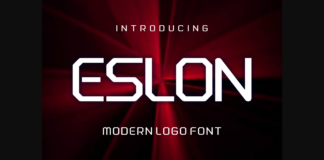 Eslon Font Poster 1