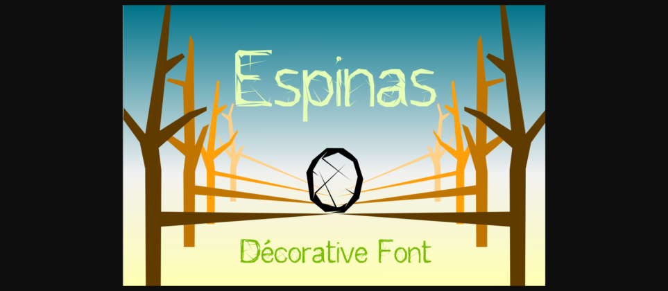 Espinas Font Poster 1