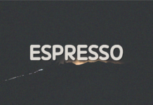 Espresso Font Poster 1