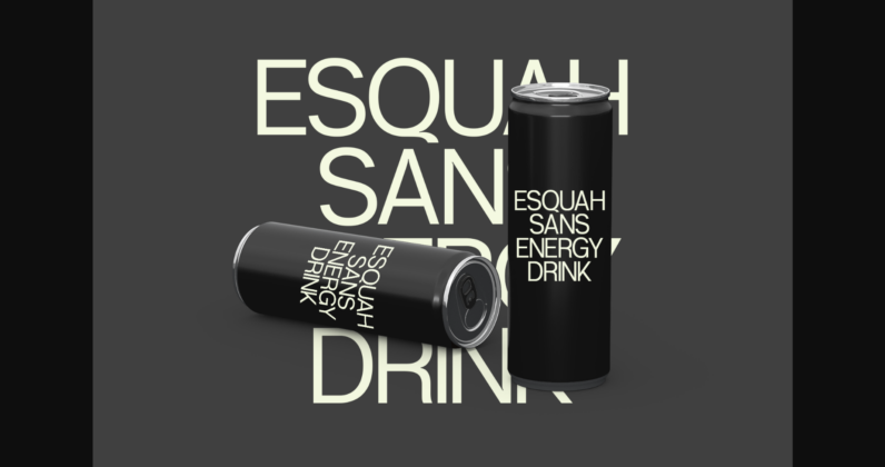 Esquah Font Poster 3