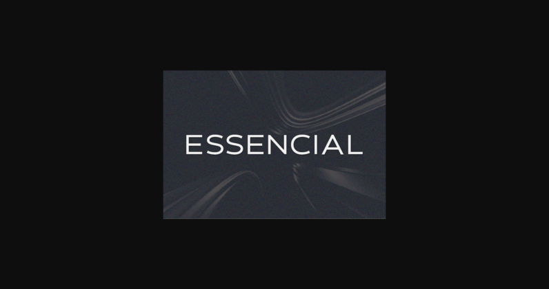 Essencial Font Poster 3