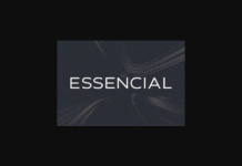 Essencial Font Poster 1