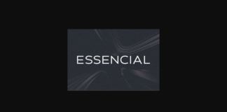 Essencial Font Poster 1