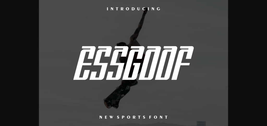 Essgoof Font Poster 3