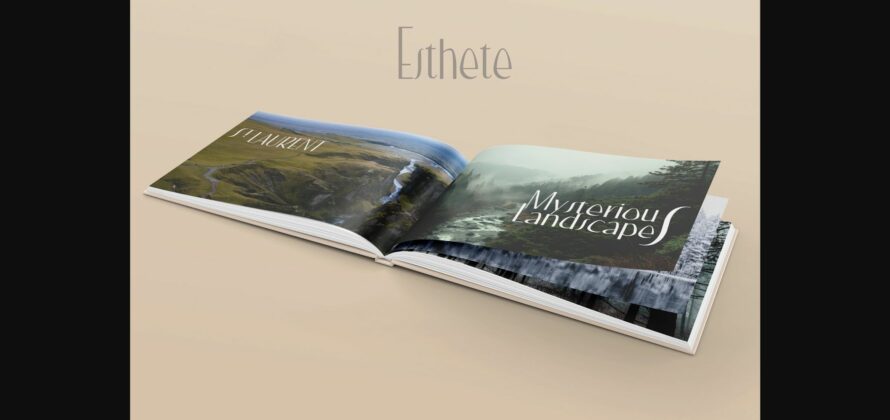 Esthete Font Poster 9