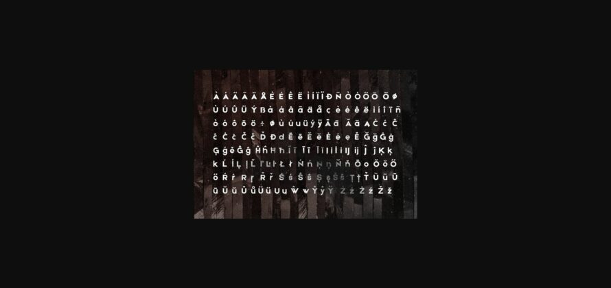 Etna Font Poster 6