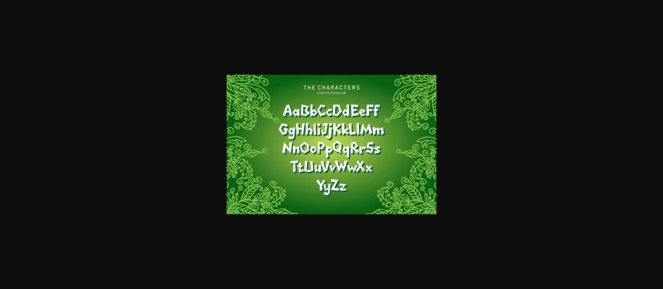 Etnizio Font Poster 8