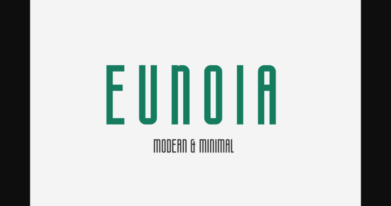 Eunoia Font Poster 3
