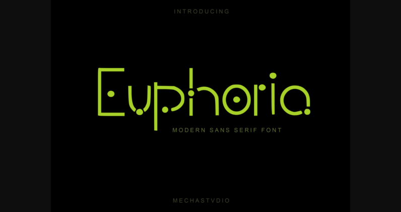 Euphoria Font Poster 3