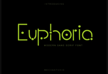 Euphoria Font Poster 1