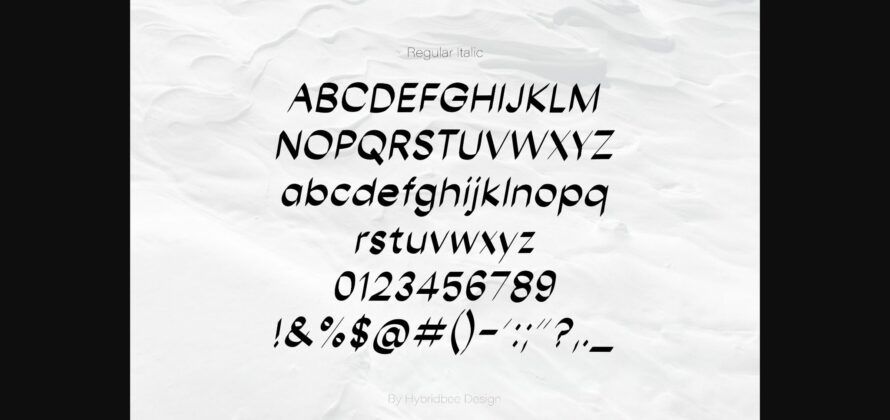 Eutony Font Poster 7