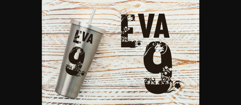 Eva and Adam Font Poster 9