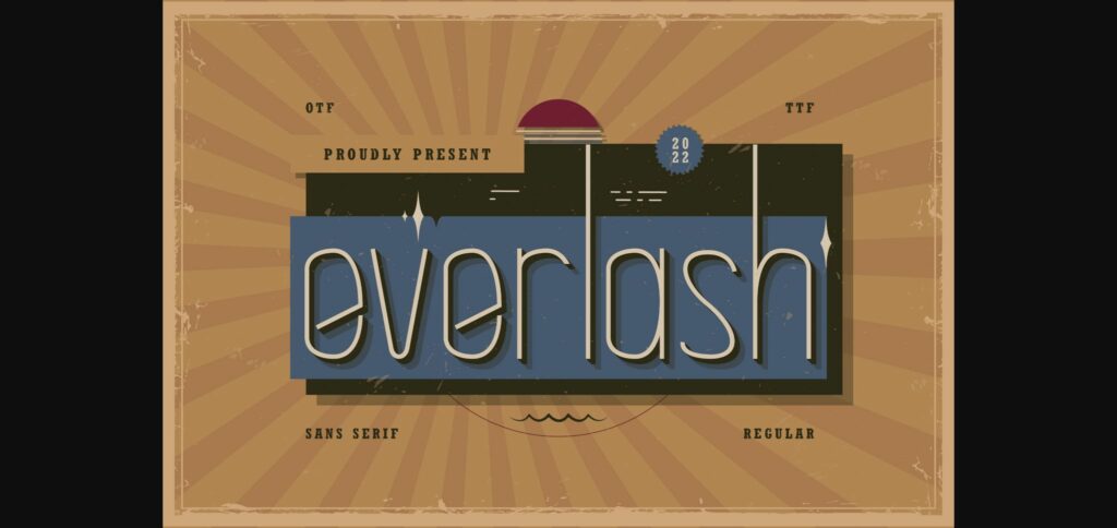 Everlash Font Poster 3