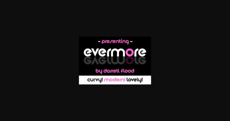 Evermore Font Poster 3