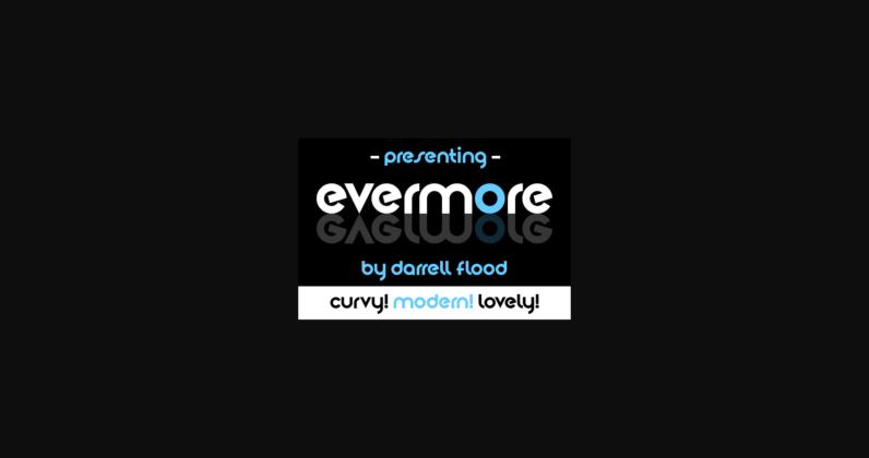 Evermore Font Poster 4