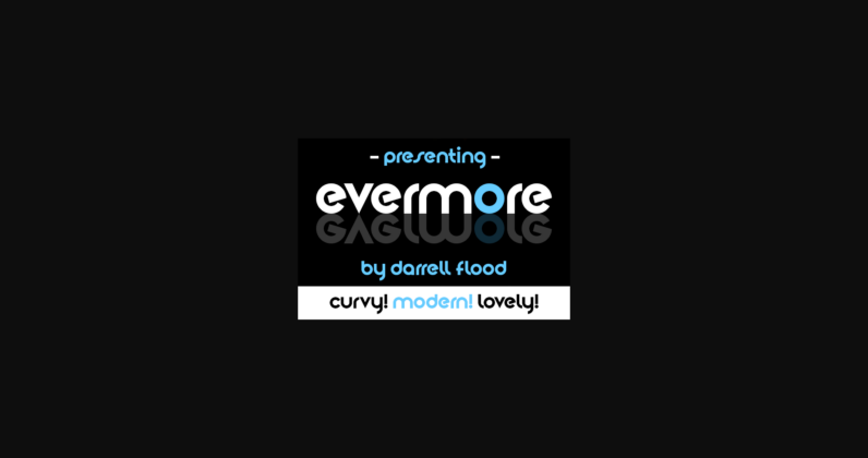 Evermore Font Poster 2