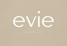 Evie Font Poster 1