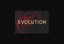 Evolution Font Poster 1