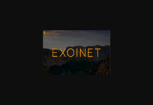 Exoinet Font Poster 1