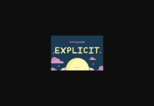 Explicit Font Explicit Font Poster 1