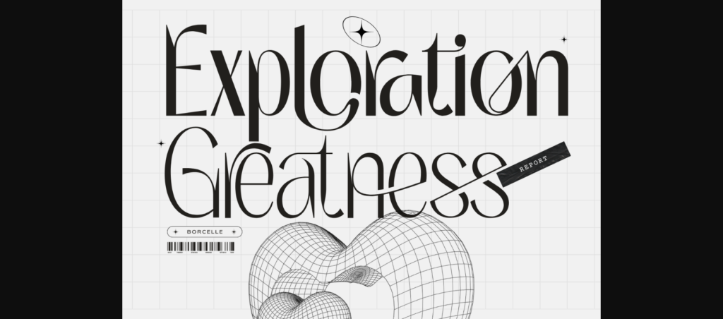 Exploration Greatness Font Poster 3